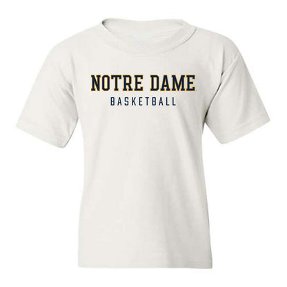 Notre Dame - NCAA Men's Basketball : Jacob Burow - Classic Shersey Youth T-Shirt-0