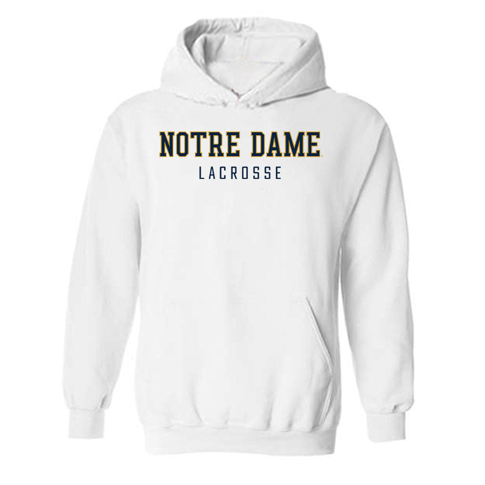 Notre Dame - NCAA Women's Lacrosse : Ingrid Kavanagh - Classic Shersey Hooded Sweatshirt-0