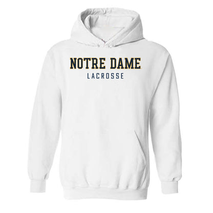 Notre Dame - NCAA Women's Lacrosse : Ingrid Kavanagh - Classic Shersey Hooded Sweatshirt-0