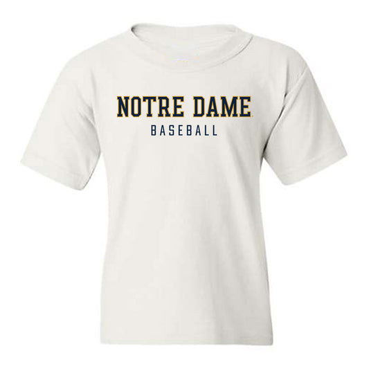 Notre Dame - NCAA Baseball : Caden Crowell - Classic Shersey Youth T-Shirt-0