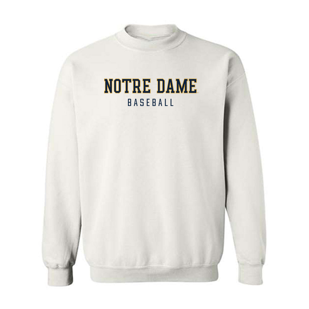 Notre Dame - NCAA Baseball : Will Jaisle - Classic Shersey Crewneck Sweatshirt-0