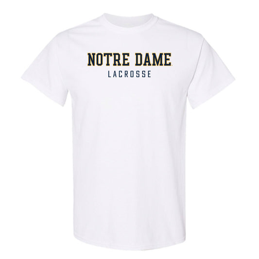 Notre Dame - NCAA Men's Lacrosse : Ben Burmeister - Classic Shersey T-Shirt-0