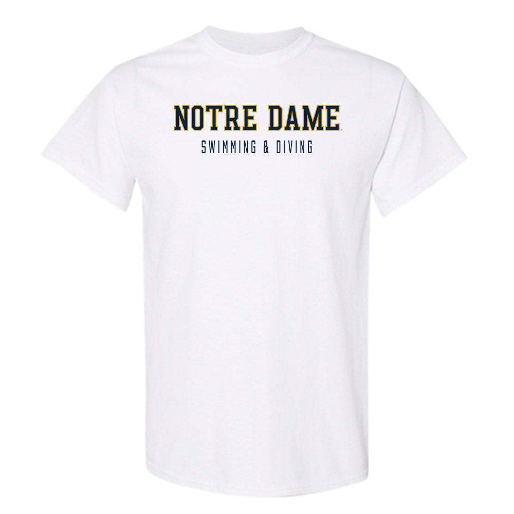 Notre Dame - NCAA Men's Swimming & Diving : Hrvoje Tomic - Classic Shersey T-Shirt-0