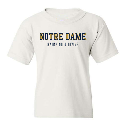 Notre Dame - NCAA Men's Swimming & Diving : Zack Oswald - Classic Shersey Youth T-Shirt-0