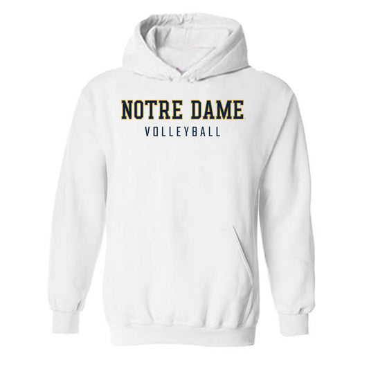 Notre Dame - NCAA Women's Volleyball : Anna Bjork - Classic Shersey Hooded Sweatshirt