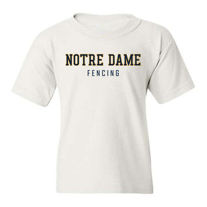 Notre Dame - NCAA Women's Fencing : Nikita Swenson - Classic Shersey Youth T-Shirt-0