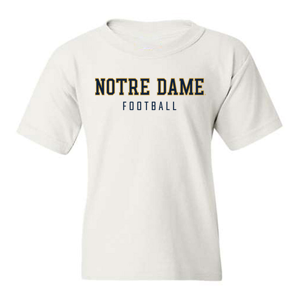Notre Dame - NCAA Football : Tyler Merrill - Classic Shersey Youth T-Shirt-0