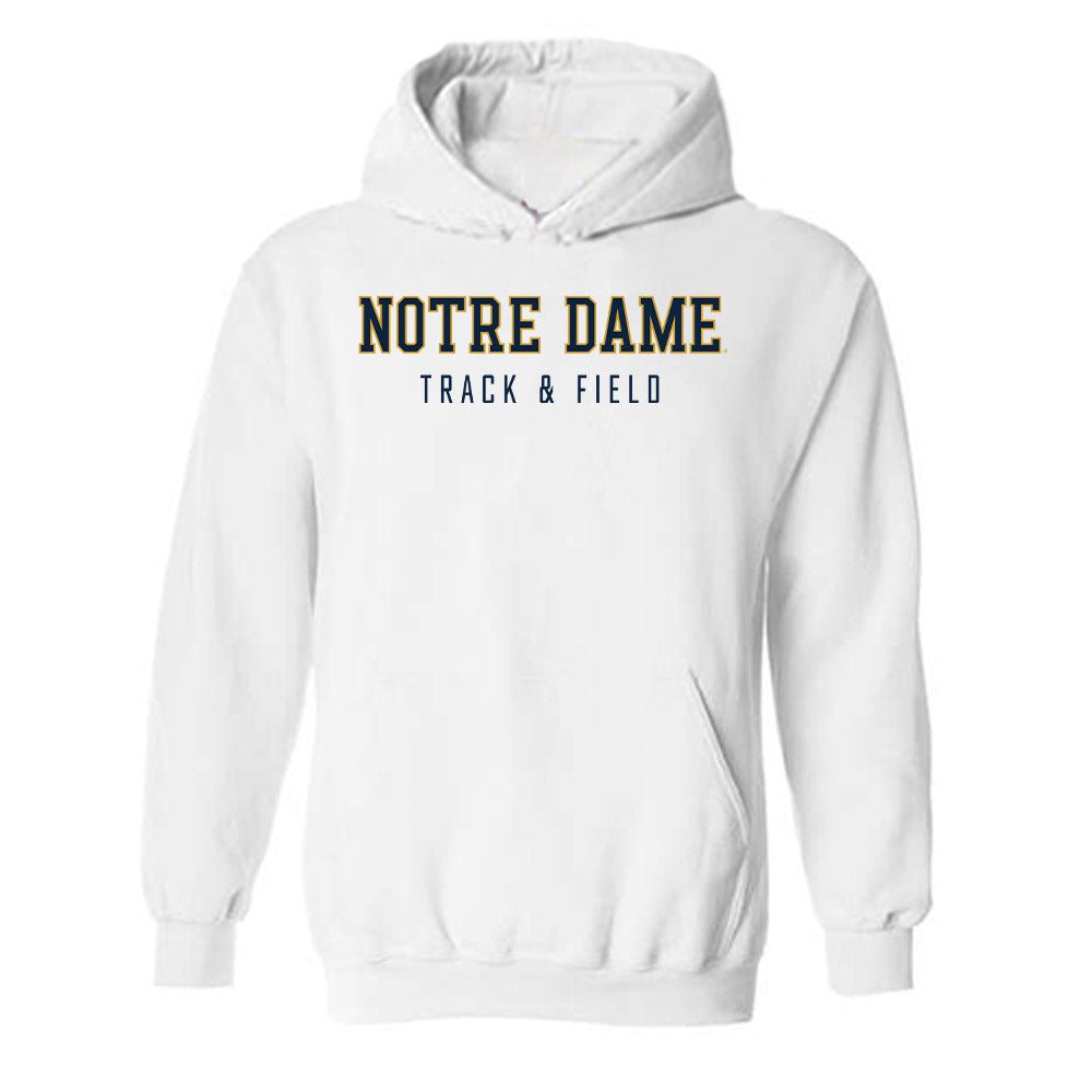 Notre Dame - NCAA Women's Track & Field : Rudecia Bernard - Classic Shersey Hooded Sweatshirt-0