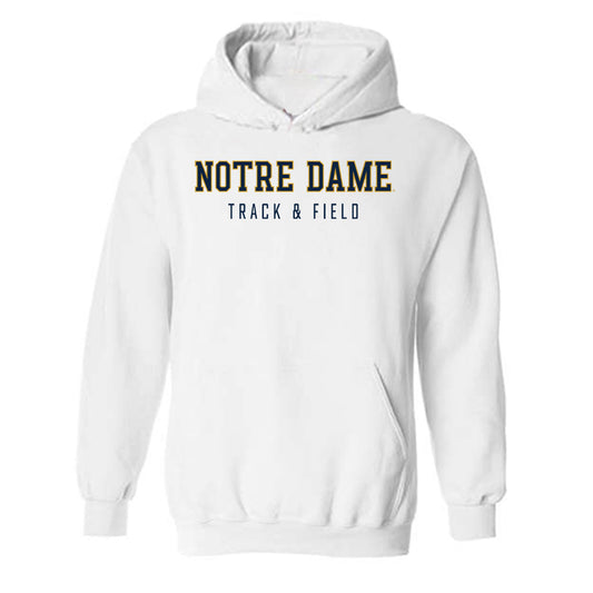 Notre Dame - NCAA Women's Track & Field : Rudecia Bernard - Classic Shersey Hooded Sweatshirt-0