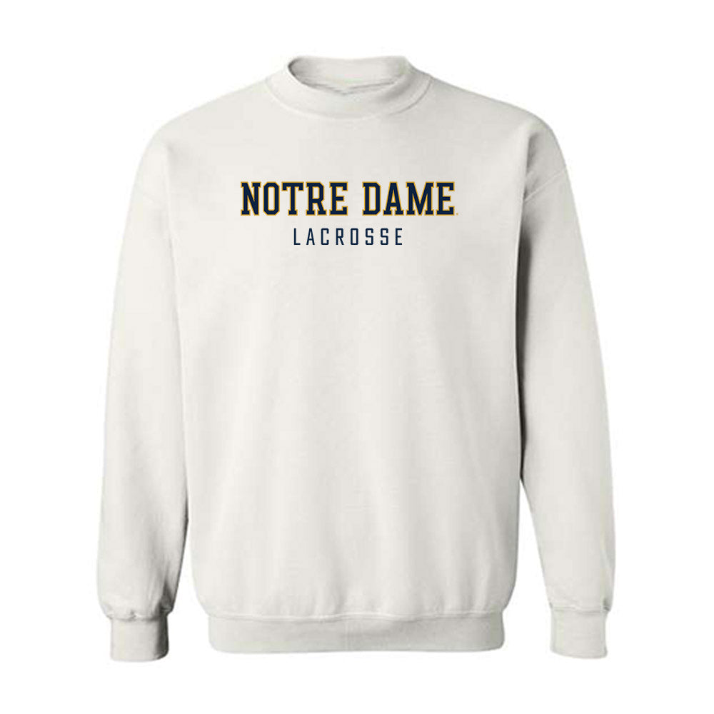 Notre Dame - NCAA Men's Lacrosse : Dylan Kellan - Classic Shersey Crewneck Sweatshirt-0