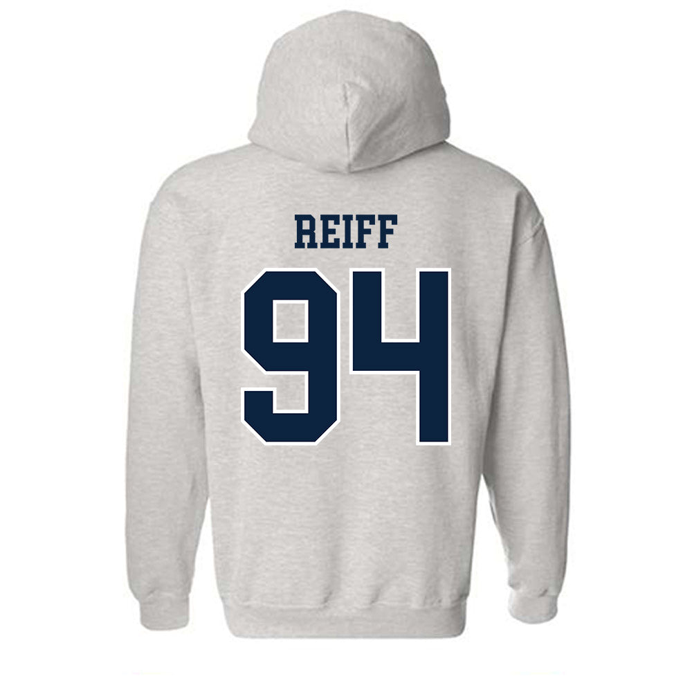 Notre Dame - NCAA Football : Joe Reiff - Classic Shersey Hooded Sweatshirt-1
