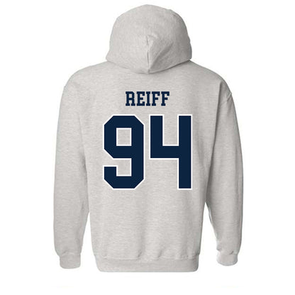 Notre Dame - NCAA Football : Joe Reiff - Classic Shersey Hooded Sweatshirt-1