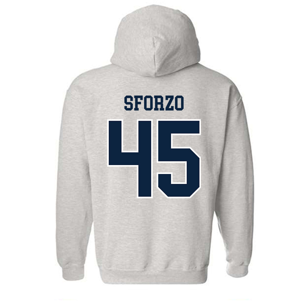 Notre Dame - NCAA Men's Lacrosse : Ryan Sforzo - Classic Shersey Hooded Sweatshirt-1