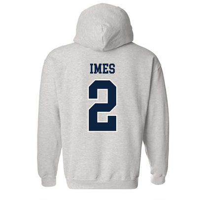 Notre Dame - NCAA Men's Basketball : Logan Imes - Classic Shersey Hooded Sweatshirt-1