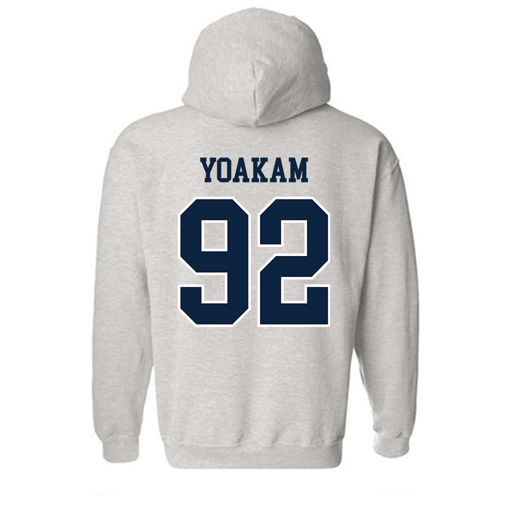 Notre Dame - NCAA Football : Zachary Yoakam - Classic Shersey Hooded Sweatshirt-1