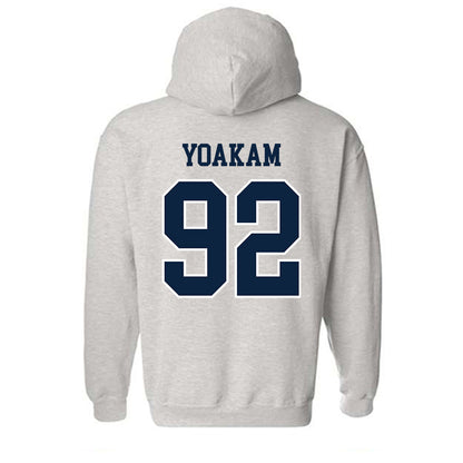 Notre Dame - NCAA Football : Zachary Yoakam - Classic Shersey Hooded Sweatshirt-1