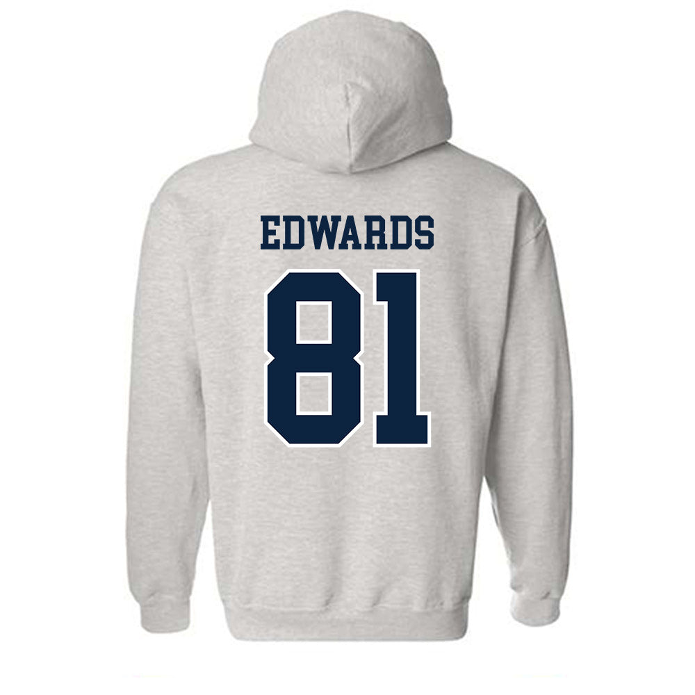 Notre Dame - NCAA Men's Ice Hockey : Beckham Edwards - Classic Shersey Hooded Sweatshirt-1