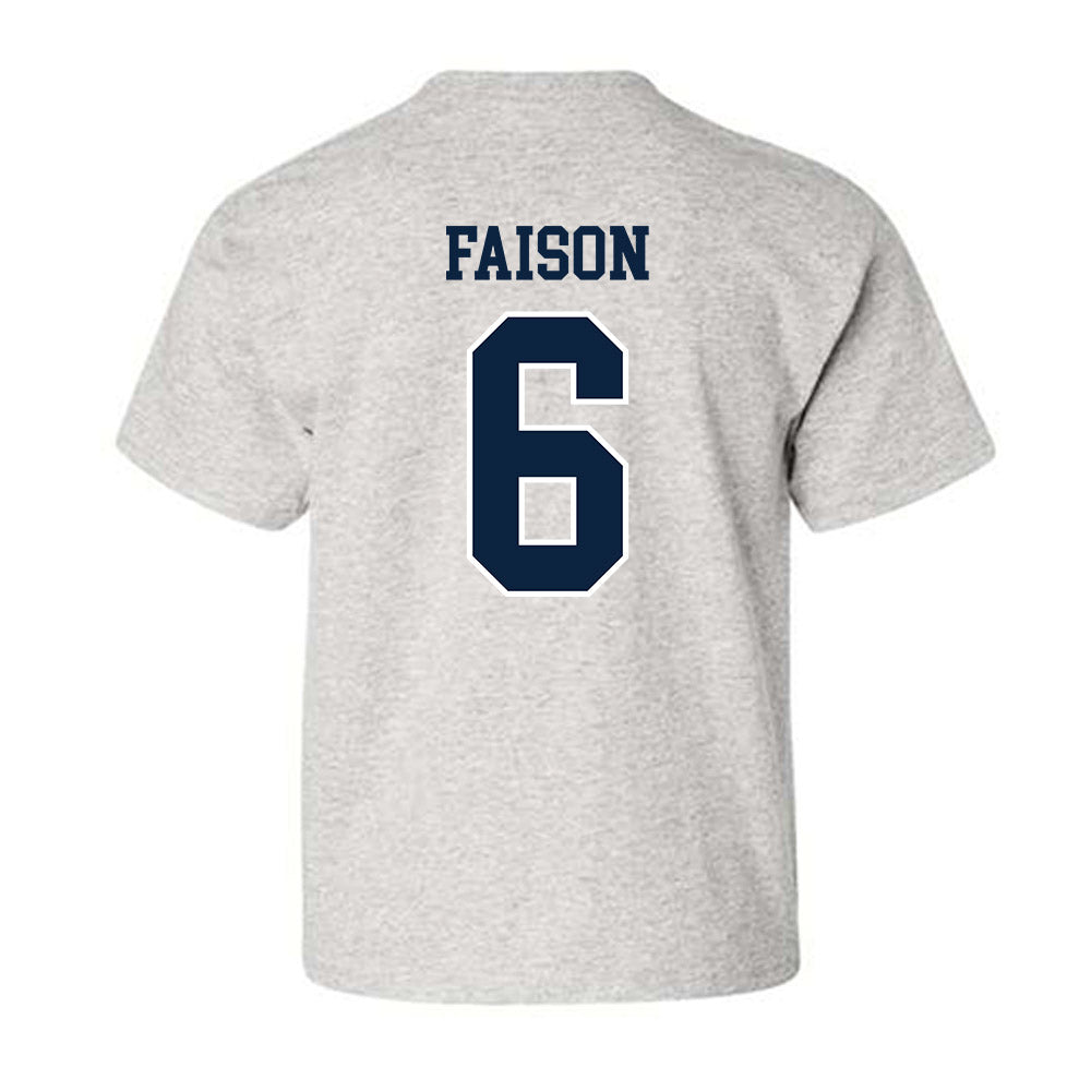 Notre Dame - NCAA Football : Jordan Faison - Classic Shersey Youth T-Shirt-1