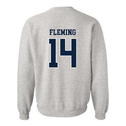 Notre Dame - NCAA Men's Ice Hockey : Maddox Fleming - Classic Shersey Crewneck Sweatshirt-1