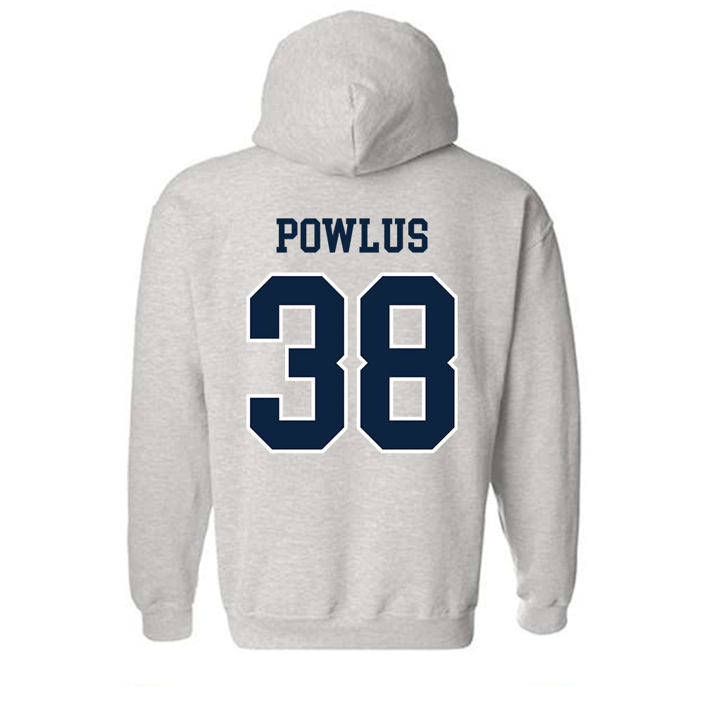 Notre Dame - NCAA Football : Tommy Powlus - Classic Shersey Hooded Sweatshirt-1