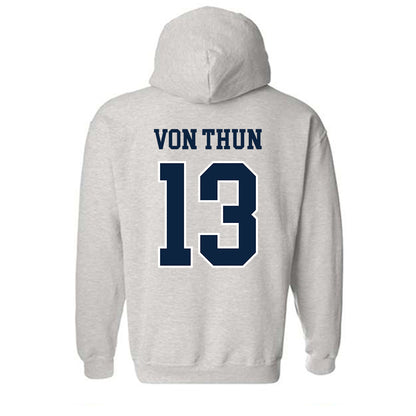 Notre Dame - NCAA Men's Soccer : Martin von Thun - Classic Shersey Hooded Sweatshirt-1
