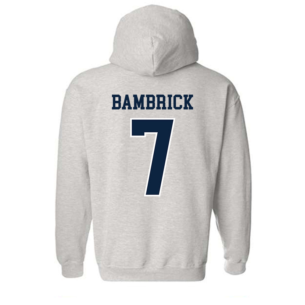 Notre Dame - NCAA Men's Lacrosse : Joey Bambrick - Classic Shersey Hooded Sweatshirt-1