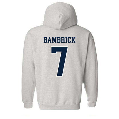 Notre Dame - NCAA Men's Lacrosse : Joey Bambrick - Classic Shersey Hooded Sweatshirt-1