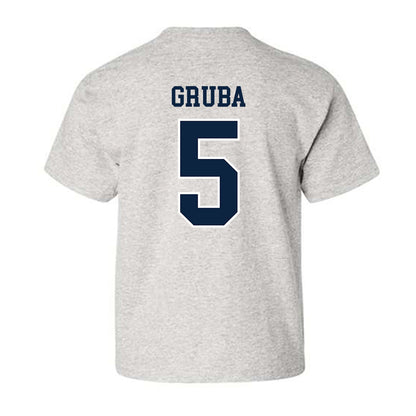 Notre Dame - NCAA Men's Ice Hockey : Leo Gruba - Classic Shersey Youth T-Shirt-1