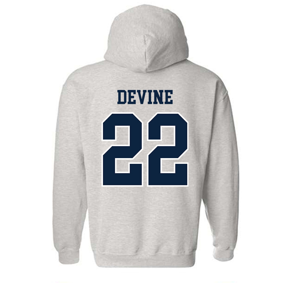 Notre Dame - NCAA Men's Basketball : Luke Devine - Classic Shersey Hooded Sweatshirt-1
