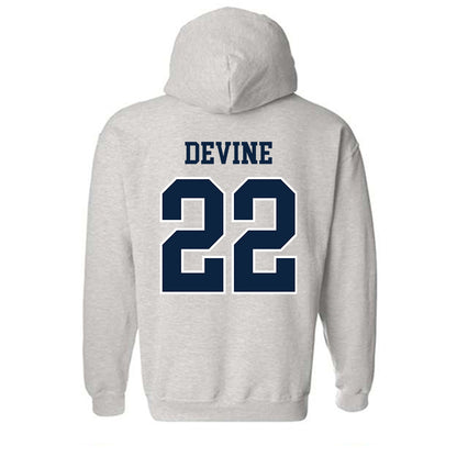 Notre Dame - NCAA Men's Basketball : Luke Devine - Classic Shersey Hooded Sweatshirt-1