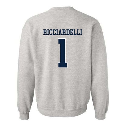 Notre Dame - NCAA Men's Lacrosse : Thomas Ricciardelli - Classic Shersey Crewneck Sweatshirt-1