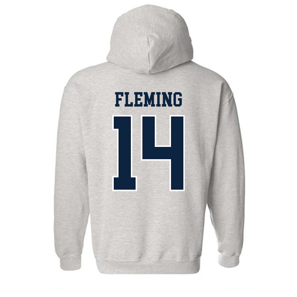 Notre Dame - NCAA Men's Ice Hockey : Maddox Fleming - Classic Shersey Hooded Sweatshirt-1