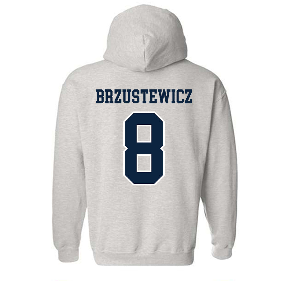 Notre Dame - NCAA Baseball : Hudson Brzustewicz - Classic Shersey Hooded Sweatshirt-1