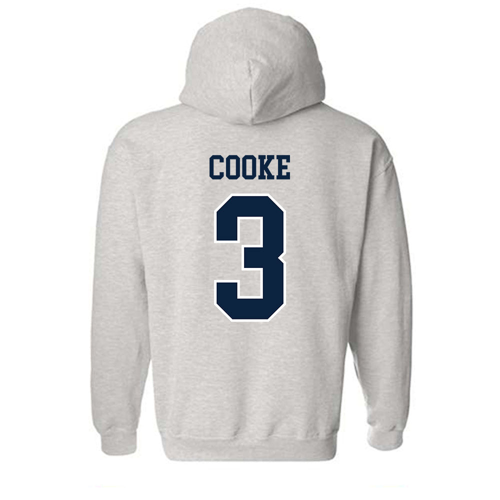 Notre Dame - NCAA Men's Lacrosse : Declan Cooke - Classic Shersey Hooded Sweatshirt-1