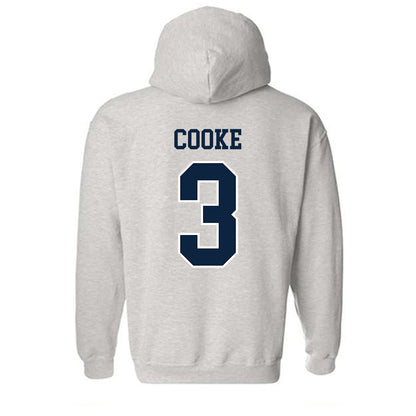 Notre Dame - NCAA Men's Lacrosse : Declan Cooke - Classic Shersey Hooded Sweatshirt-1