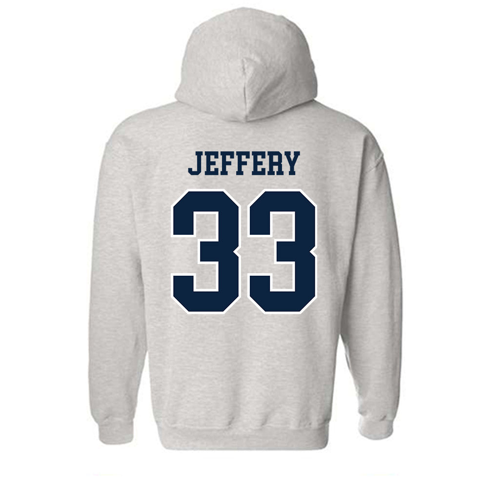 Notre Dame - NCAA Football : Matthew Jeffery - Classic Shersey Hooded Sweatshirt-1