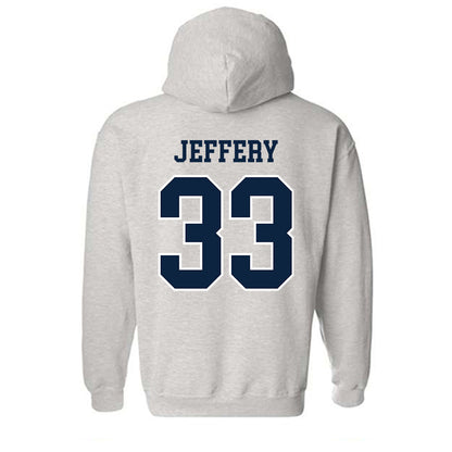 Notre Dame - NCAA Football : Matthew Jeffery - Classic Shersey Hooded Sweatshirt-1