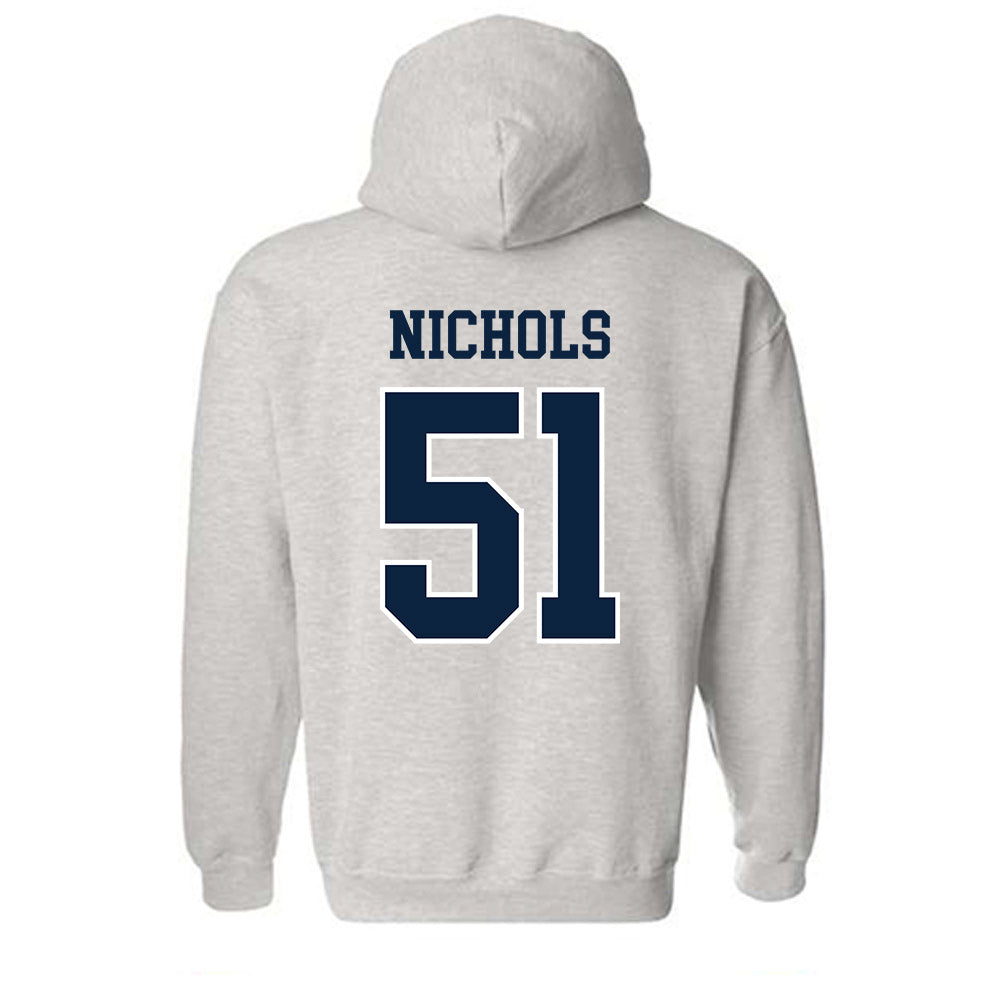Notre Dame - NCAA Football : Ben Nichols - Classic Shersey Hooded Sweatshirt-1