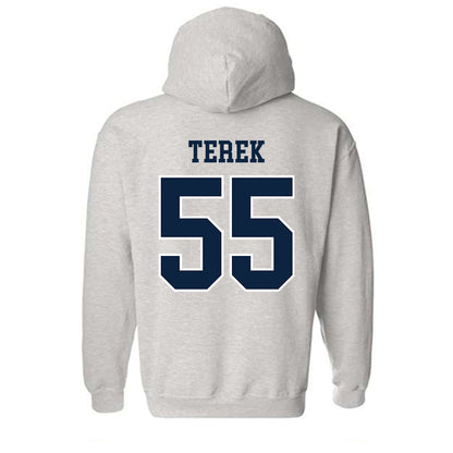 Notre Dame - NCAA Football : Christopher Terek - Classic Shersey Hooded Sweatshirt-1