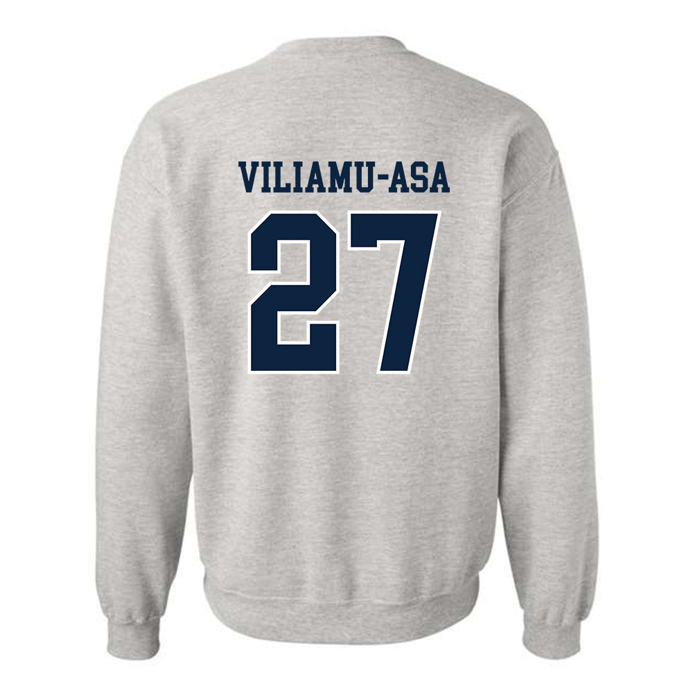 Notre Dame - NCAA Football : Kyngstonn Viliamu-Asa - Classic Shersey Crewneck Sweatshirt-1