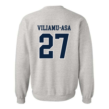 Notre Dame - NCAA Football : Kyngstonn Viliamu-Asa - Classic Shersey Crewneck Sweatshirt-1