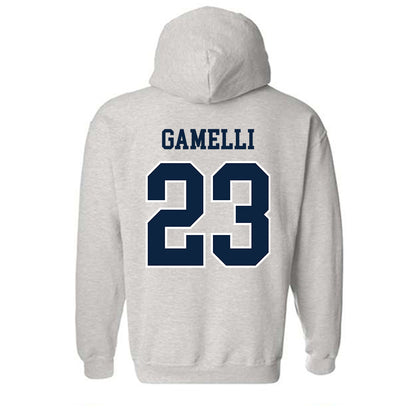Notre Dame - NCAA Baseball : Gian Gamelli - Classic Shersey Hooded Sweatshirt-1