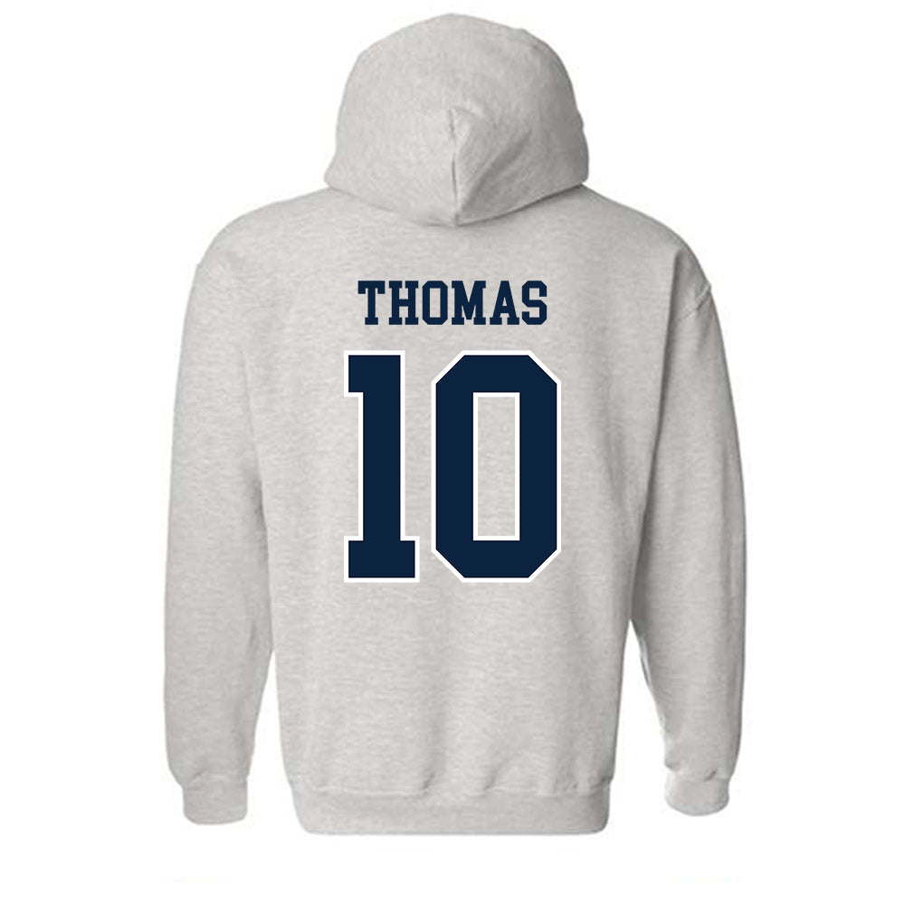 Notre Dame - NCAA Football : Loghan Thomas - Classic Shersey Hooded Sweatshirt-1