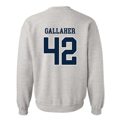 Notre Dame - NCAA Men's Lacrosse : Christian Gallaher - Classic Shersey Crewneck Sweatshirt-1