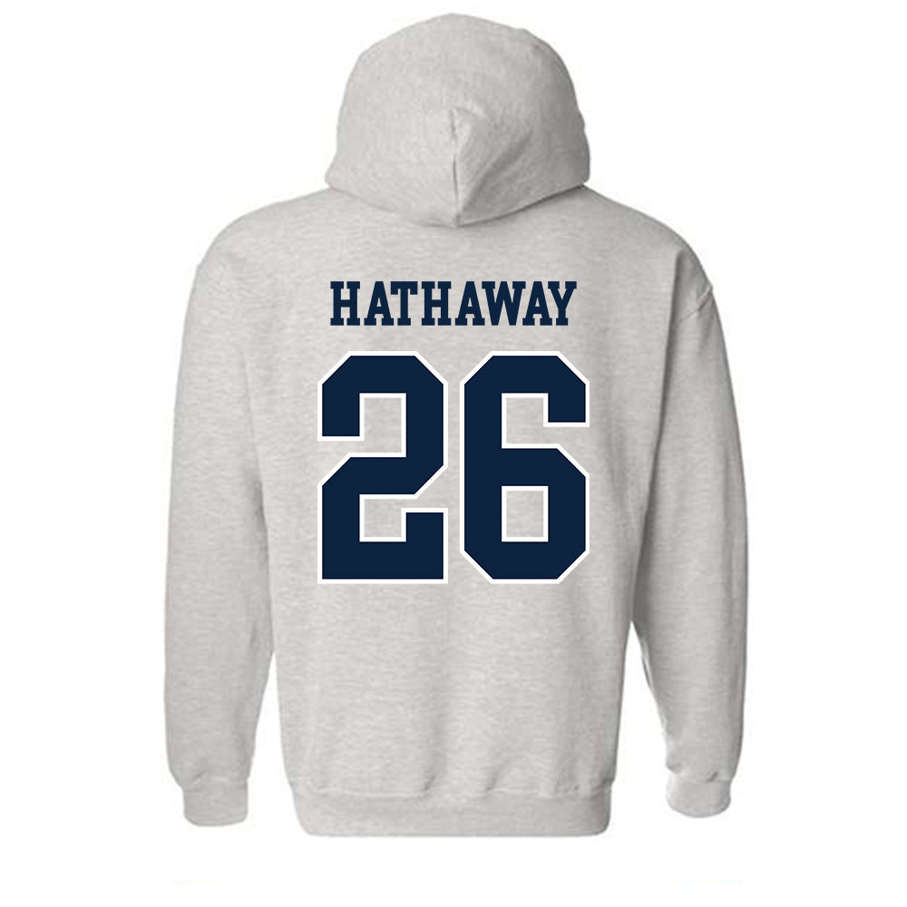 Notre Dame - NCAA Women's Soccer : Melinda Hathaway - Classic Shersey Hooded Sweatshirt-1