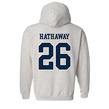 Notre Dame - NCAA Women's Soccer : Melinda Hathaway - Classic Shersey Hooded Sweatshirt-1
