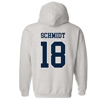 Notre Dame - NCAA Football : Erik Schmidt - Classic Shersey Hooded Sweatshirt-1
