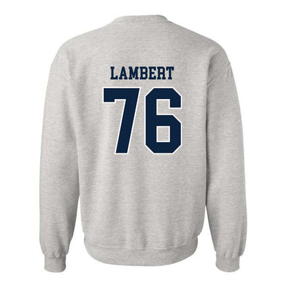 Notre Dame - NCAA Football : Guerby Lambert - Classic Shersey Crewneck Sweatshirt-1