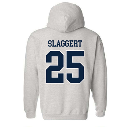 Notre Dame - NCAA Men's Ice Hockey : Carter Slaggert - Classic Shersey Hooded Sweatshirt-1