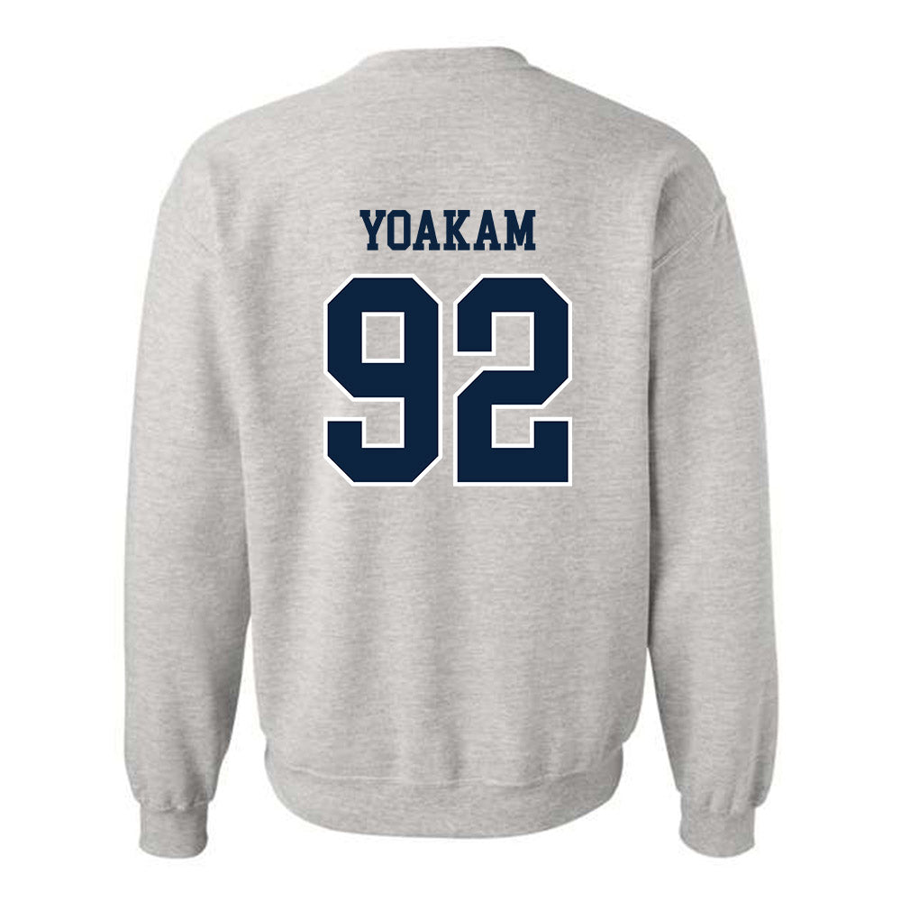 Notre Dame - NCAA Football : Zachary Yoakam - Classic Shersey Crewneck Sweatshirt-1